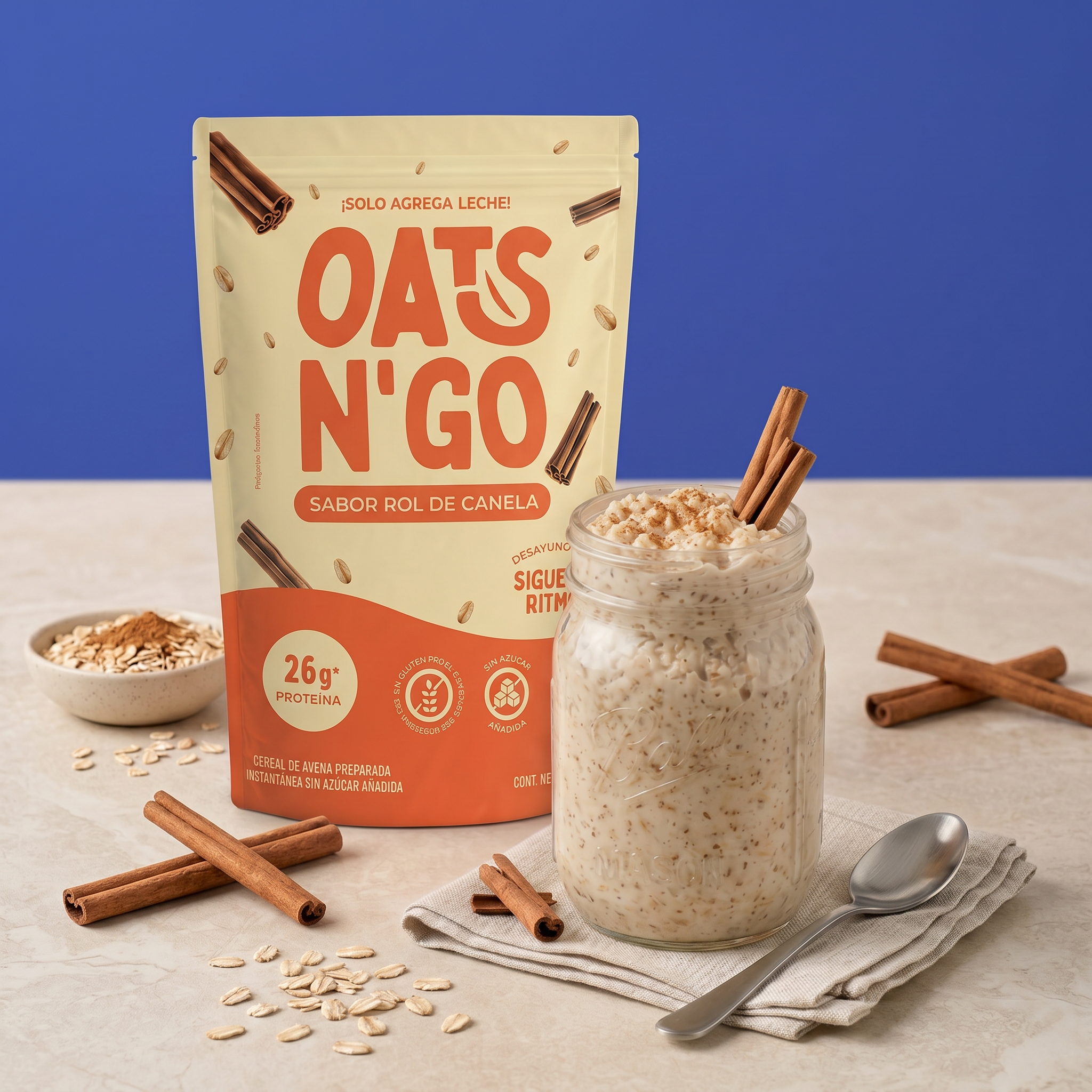 AVENA SABOR ROL DE CANELA